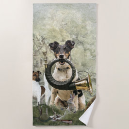 Toalla De Playa Smooth Fox Terrier