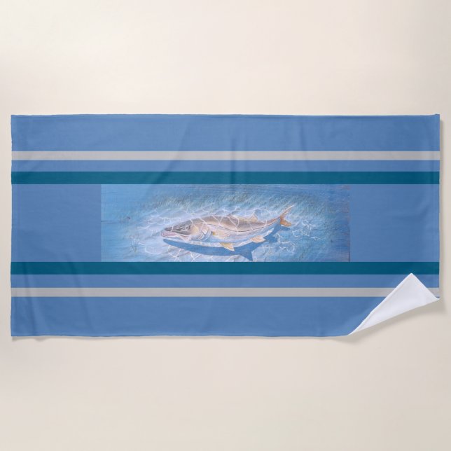 Toalla De Playa Snook (Anverso)