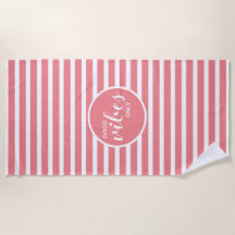 Solo Buenas Vibraciones | Blanco Coral con Rayas L