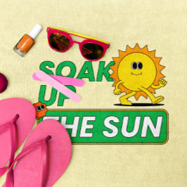 TOALLA DE PLAYA SOPORTAR EL SOL