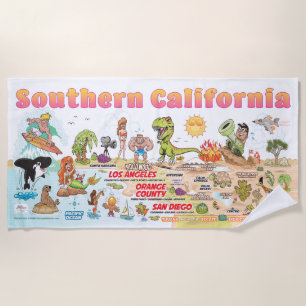 Toalla De Playa Southern California Beach Blanket