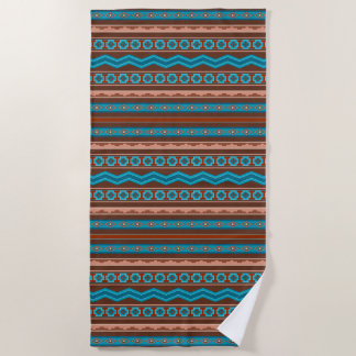 Toalla De Playa Southwest Style Geometric Cameron Gorge Design
