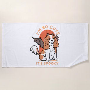 Toalla De Playa Soy Tan Agradable Que Es Un Perro De Halloween Esp