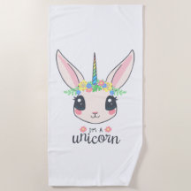 Soy un conejo unicornio (arte lindo para Chicas)