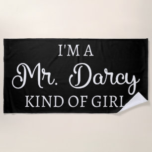 Toalla De Playa Soy un Sr. Darcy Tipo de Chica I