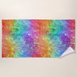 Toalla De Playa spellcaster - resistente prisma del arcoiris sombr
