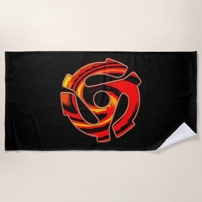 Toalla De Playa Spider de 45 RPM (Anverso)