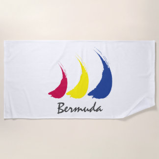 Toalla De Playa Splashy Sails_Paint-The-Wind_Bermuda