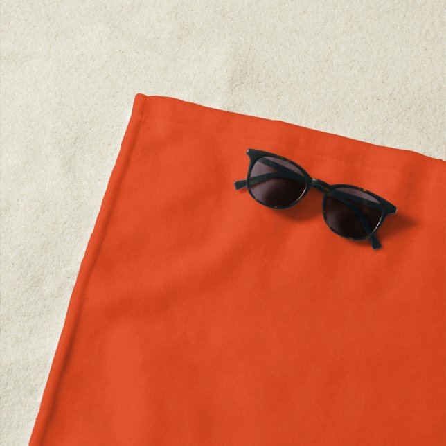 Toalla de playa Spring Burnt Orange  (In situ)