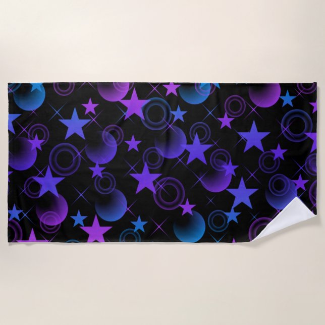 Toalla de playa Stars & Stuff (Anverso)
