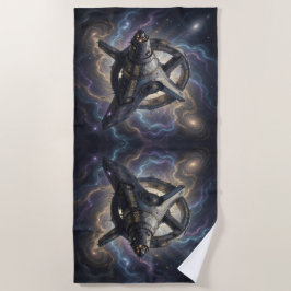 Toalla De Playa Stellar Path – Journey Through the Universe´7