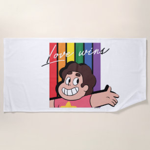 Toalla De Playa Steven Universe - El amor gana