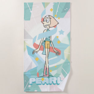 Toalla De Playa Steven Universe Gráfico de caracteres de perla