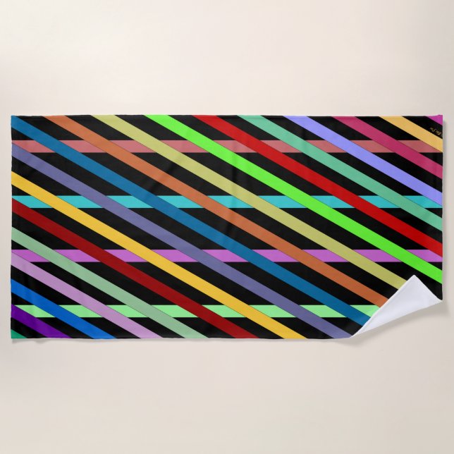 Toalla De Playa Streamers Beach Towell (Anverso)