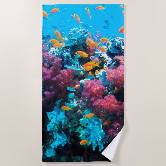 Toalla de playa subacuática 15 (Anverso)