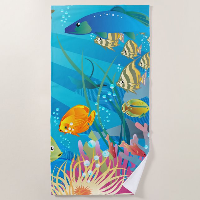 Toalla De Playa Subacuática 2 (Anverso)