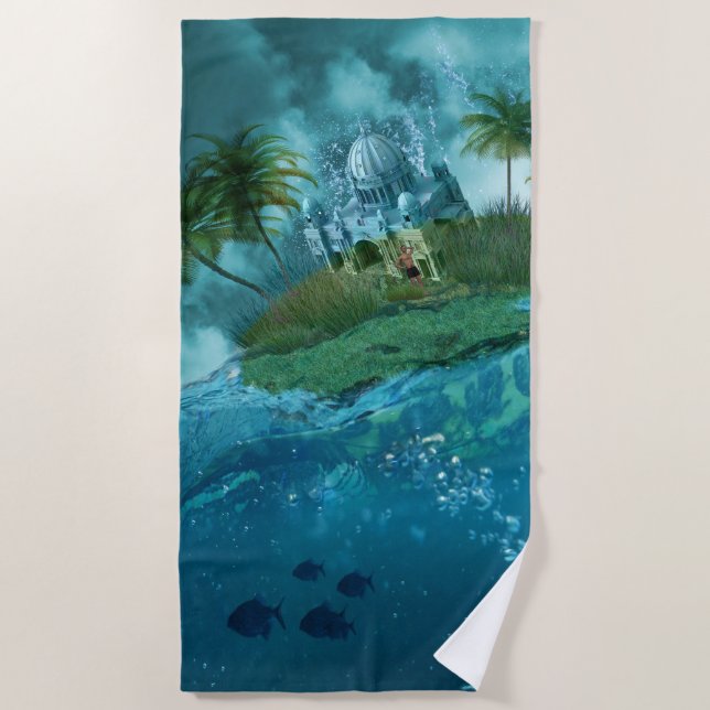 Toalla De Playa Subacuática 32 (Anverso)