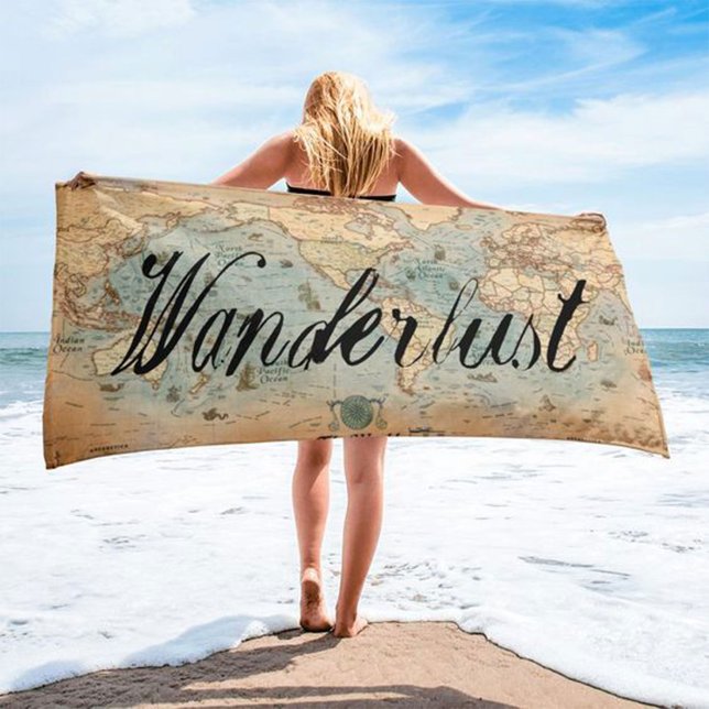 Toalla De Playa Sueño grandes vacaciones de boda personalizadas (Subido por el creador)
