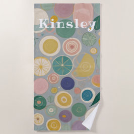 Toalla De Playa Sueño Kaleidoscope personalizado