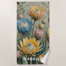 Sueño Pastel Protea: Floral elegante