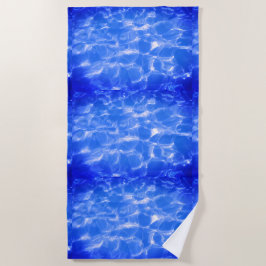 Toalla De Playa Sueños de remolino de océano azul
