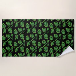 Toalla De Playa Sueños de Selva Tropical Philodendron Enredadera