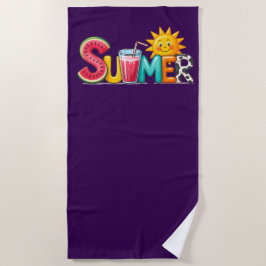 Toalla De Playa Summer 