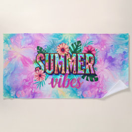 Toalla De Playa Summer Vibes