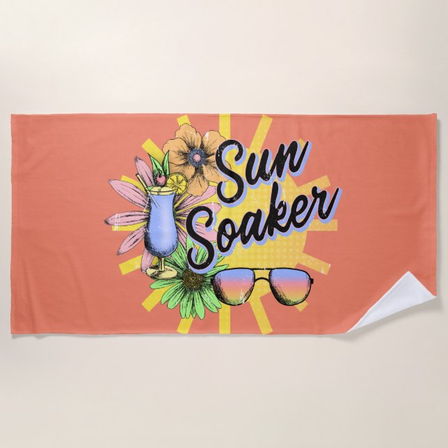 Toalla De Playa Sun Soaker (Anverso)