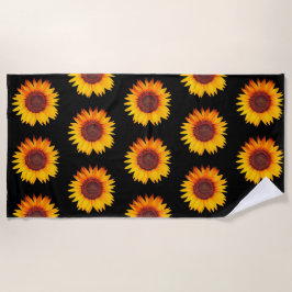 Toalla De Playa Sunflower
