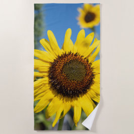 Toalla De Playa Sunflower