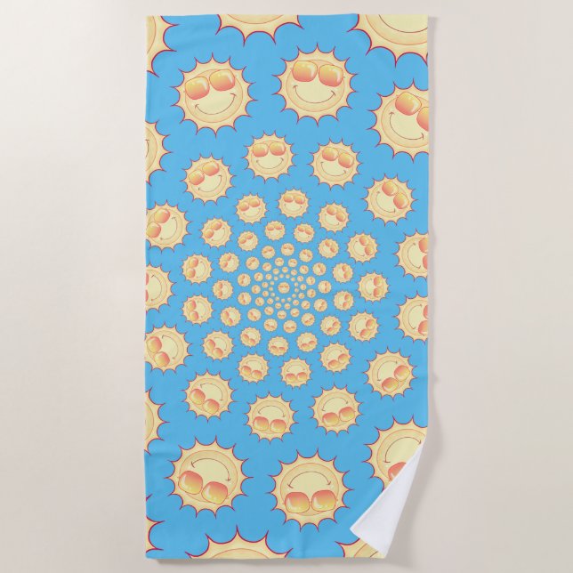 Toalla De Playa Sunny-Pop (Anverso)