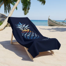 Sunset Beach Pineapple Personalizado