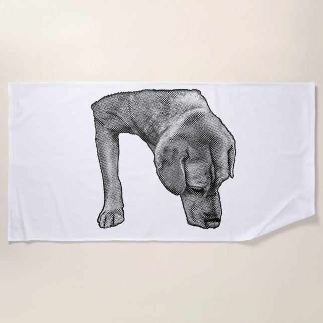 Toalla De Playa Sunshine And Dots (Anverso)