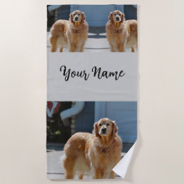 Toalla De Playa Sunshine dorado