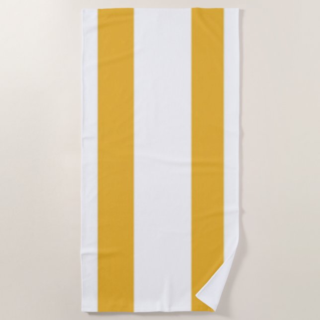 Toalla De Playa Sunshine & Stripes (Anverso)
