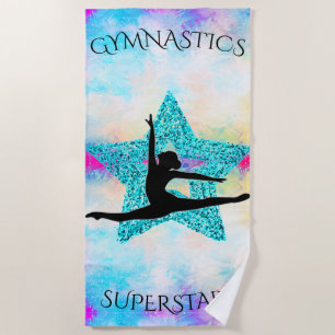 Toalla De Playa Superestrella de gimnasia 