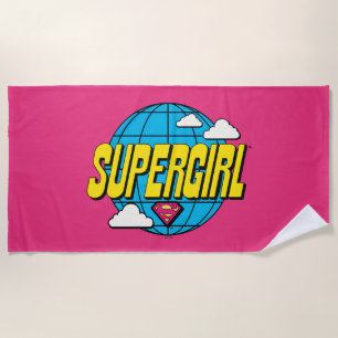 Toalla De Playa Supergirl Gráfico Pop Global