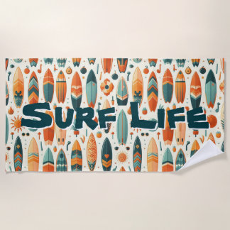 Toalla De Playa Surf Life