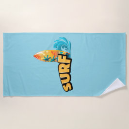 Toalla De Playa Surf Towel For Surf Lovers 