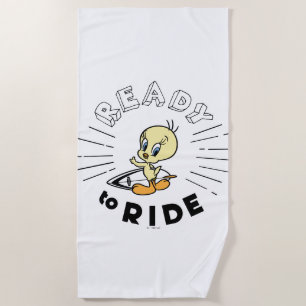 Toalla De Playa Surfboard TWEETY™ - Listo para viajar