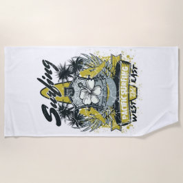 Toalla De Playa Surfing