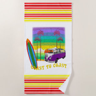 Toalla De Playa Surfing