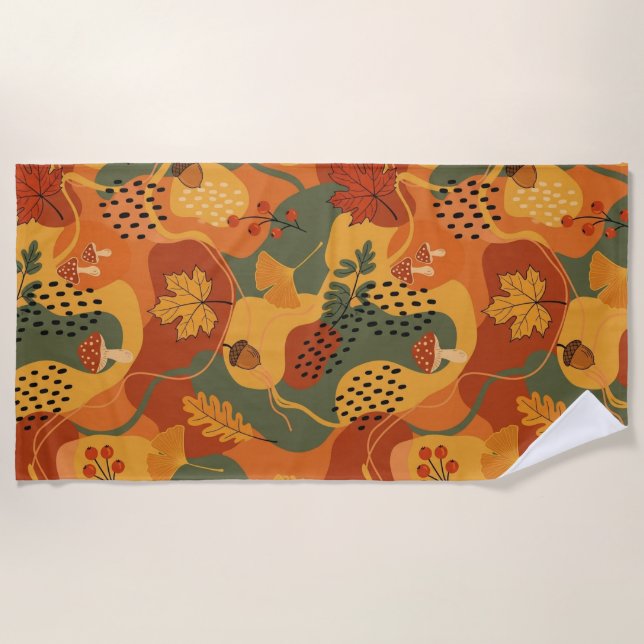 Toalla De Playa Sweater Weather Forever (Anverso)