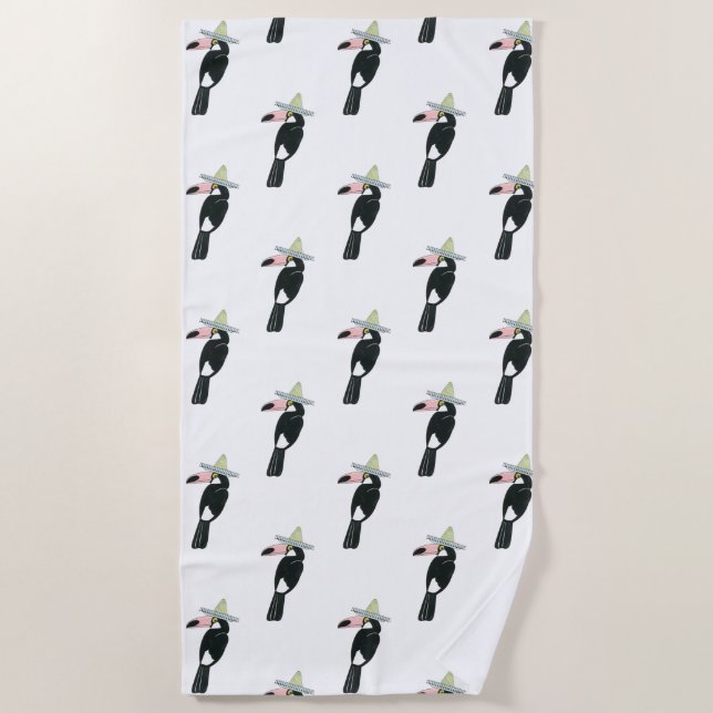 Toalla De Playa Taco sobre el amor | Sombrero Turco (Anverso)