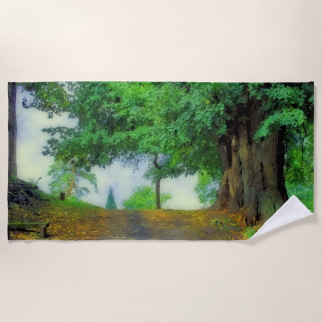 Toalla De Playa Take a deep breath! Enchanting landscape (Anverso)