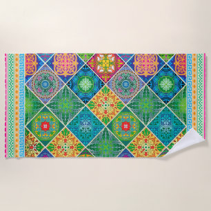 Toalla De Playa Talavera Design-2 Yoga Mat