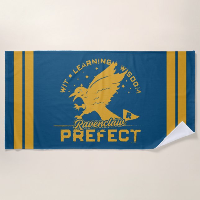 Toalla De Playa Tarjeta prefecta RAVENCLAW™ (Anverso)