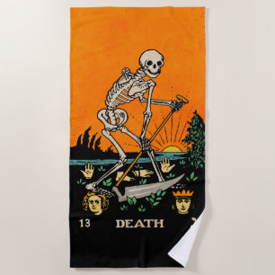 Toalla De Playa Tarot de la Muerte