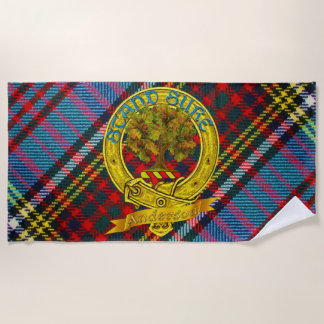 Toalla De Playa Tartan Anderson